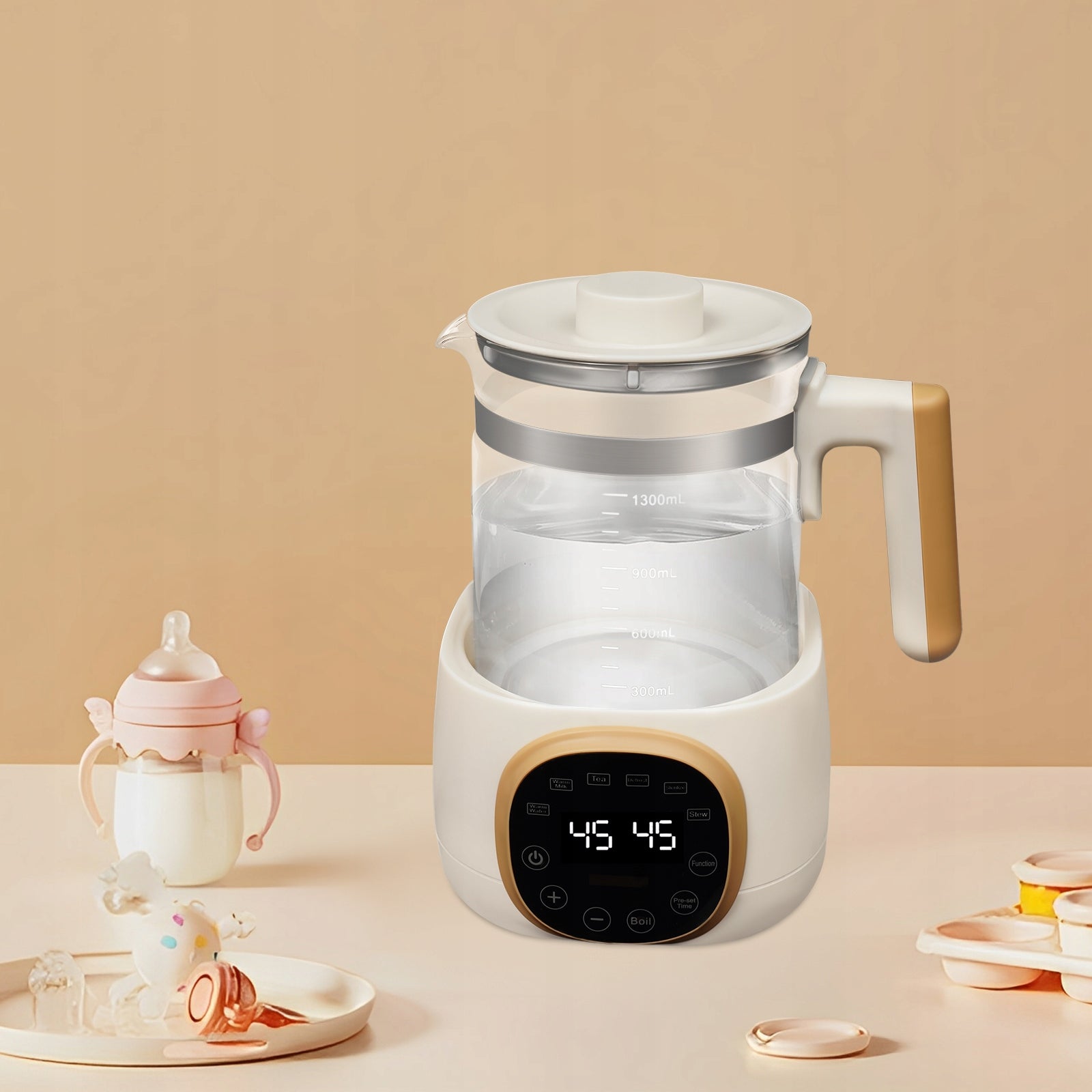 1.3L 600W ELECTRIC INFANT THERMOSTATIC MILK REGULATOR DIGITAL DISPLAY Manufacturer code INFANT THERMOSTATIC MILK REGULATOR