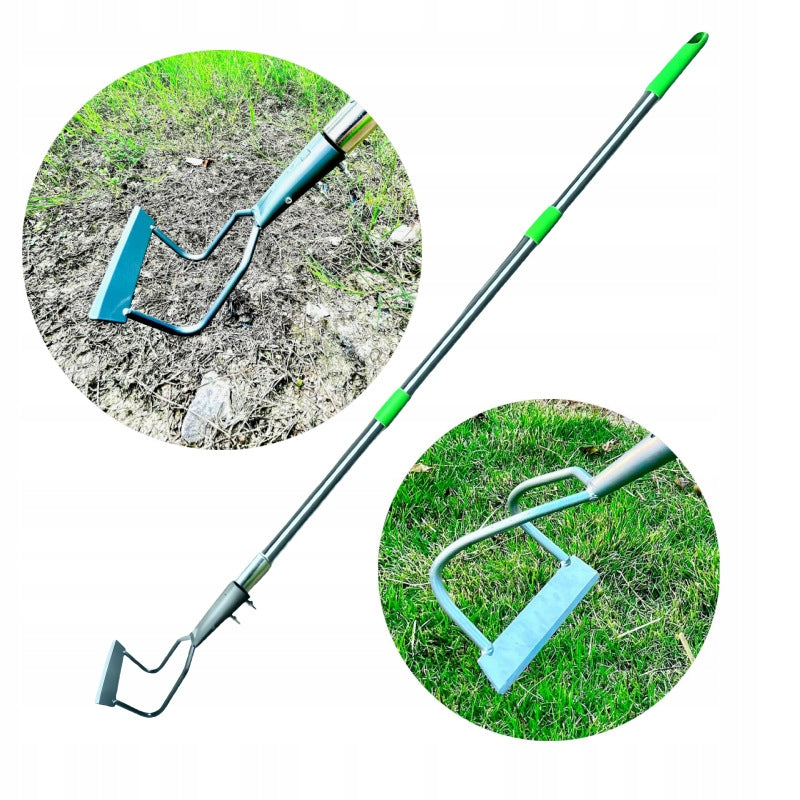 1.6M Weed Rake Vegetable Garden Weeder Garden Soft Soil Weeding Rake Hoe
