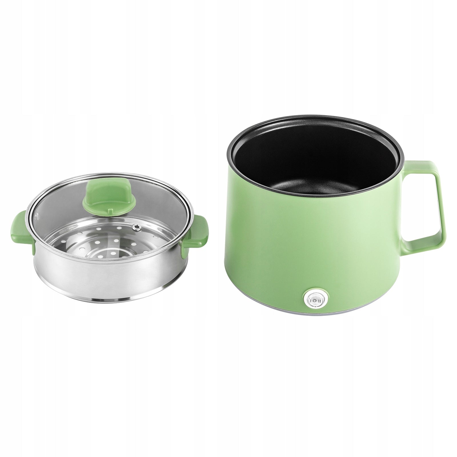 1.7L PORTABLE ANTI-STICK POT ELECTRIC MULTICOOKER WITH DUAL POWER CONTROL