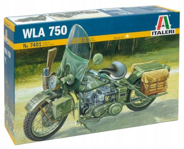 1:9 WLA 750 US Army Motorcycle