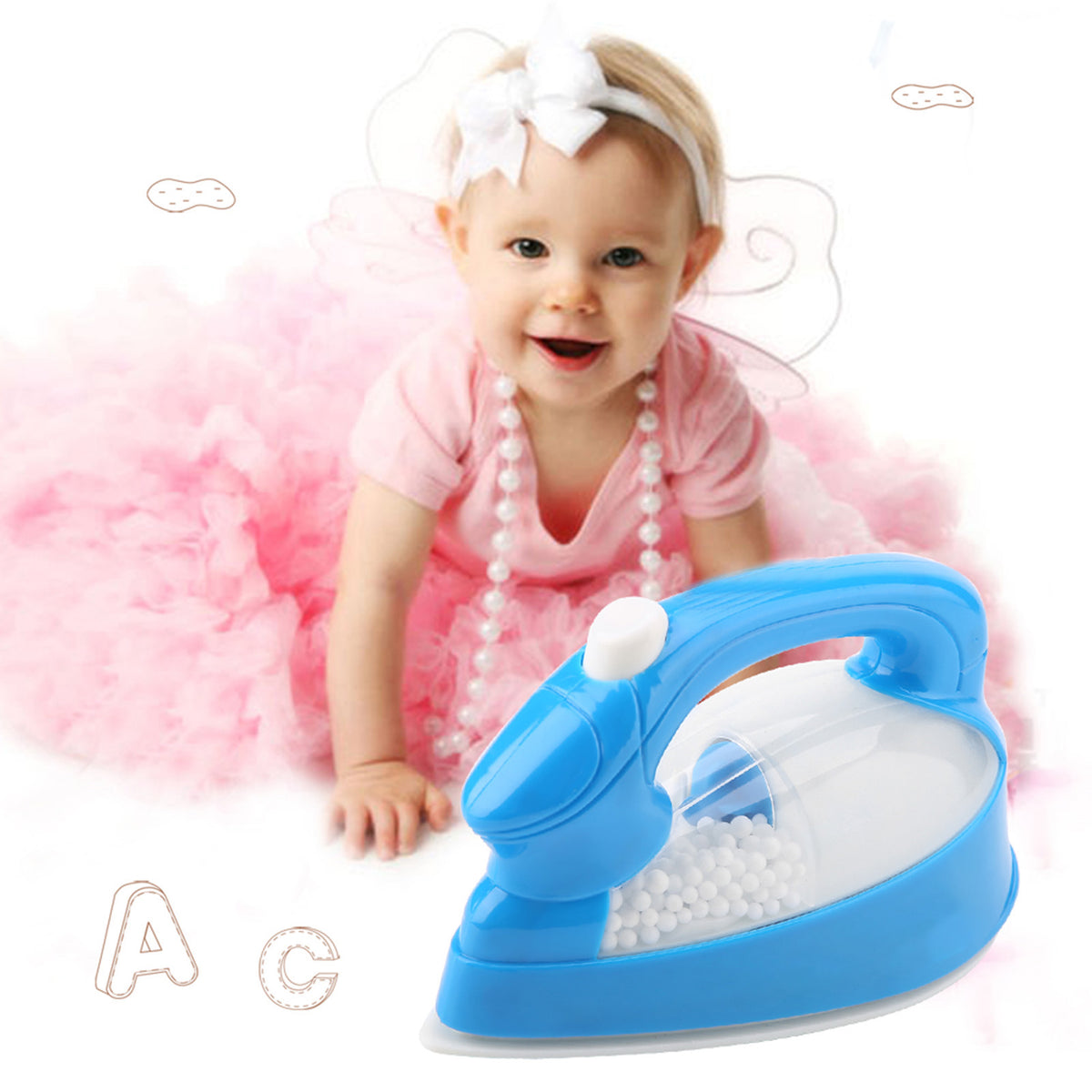 1 PC MINI ELECTRIC PLASTIC IRON CHILDREN Brand no brand