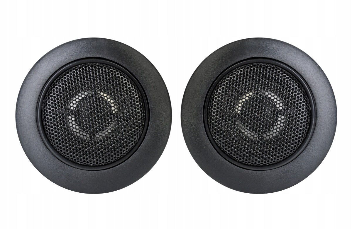 1" Peiying speakers - Power 100W. Tweeters, 4 Ohm crossovers