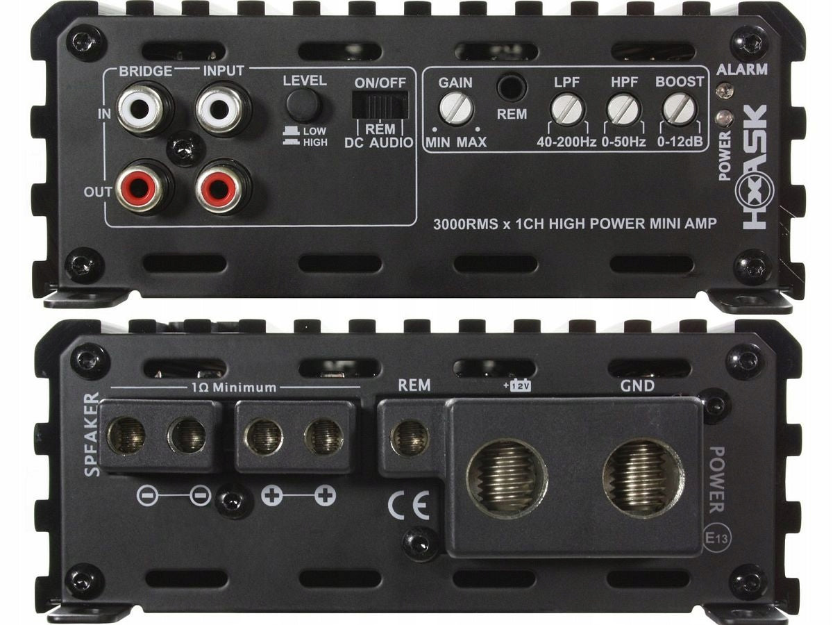 1-channel car amplifier Excursion HXA-5K 3000 W
