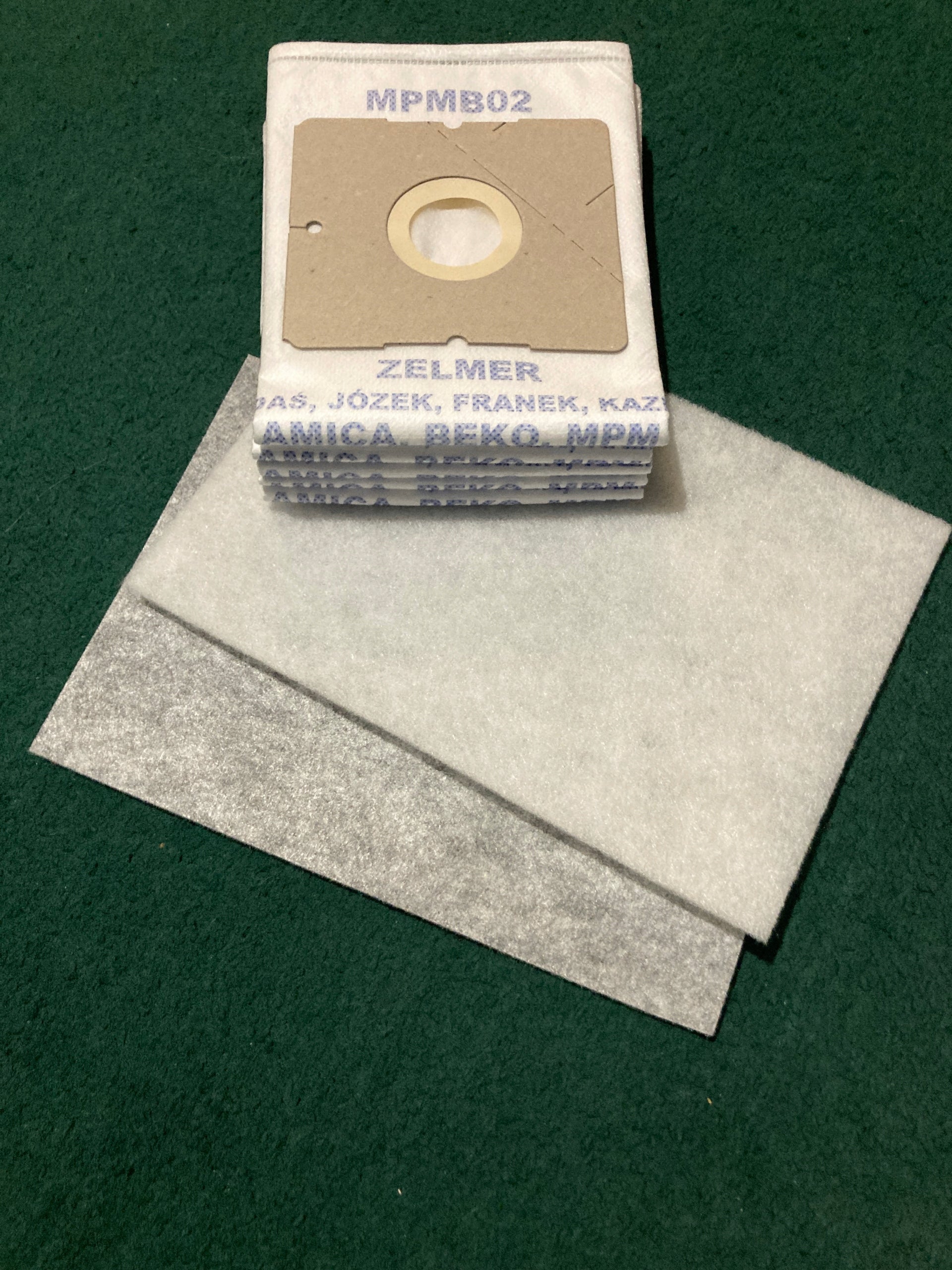 10 BAGS +4 FILTERS FOR MANTA VCL 102 B SEAL VACUUM CLEANER Manufacturer code MPMB02LUZ5