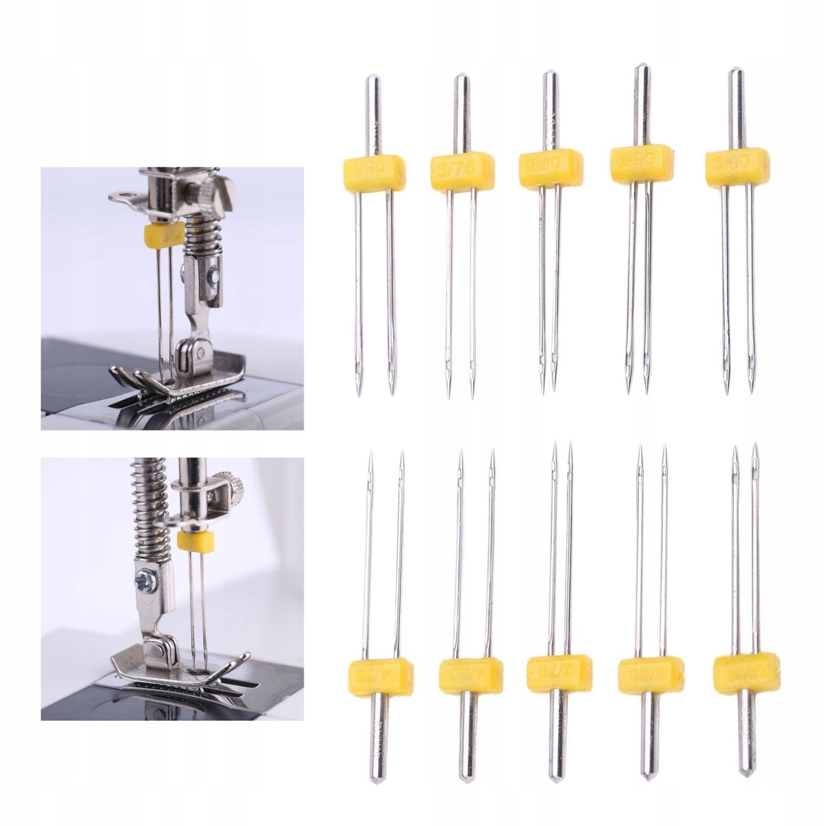 10 Pieces Stretch Double Pins Household Sewing Brand no brand