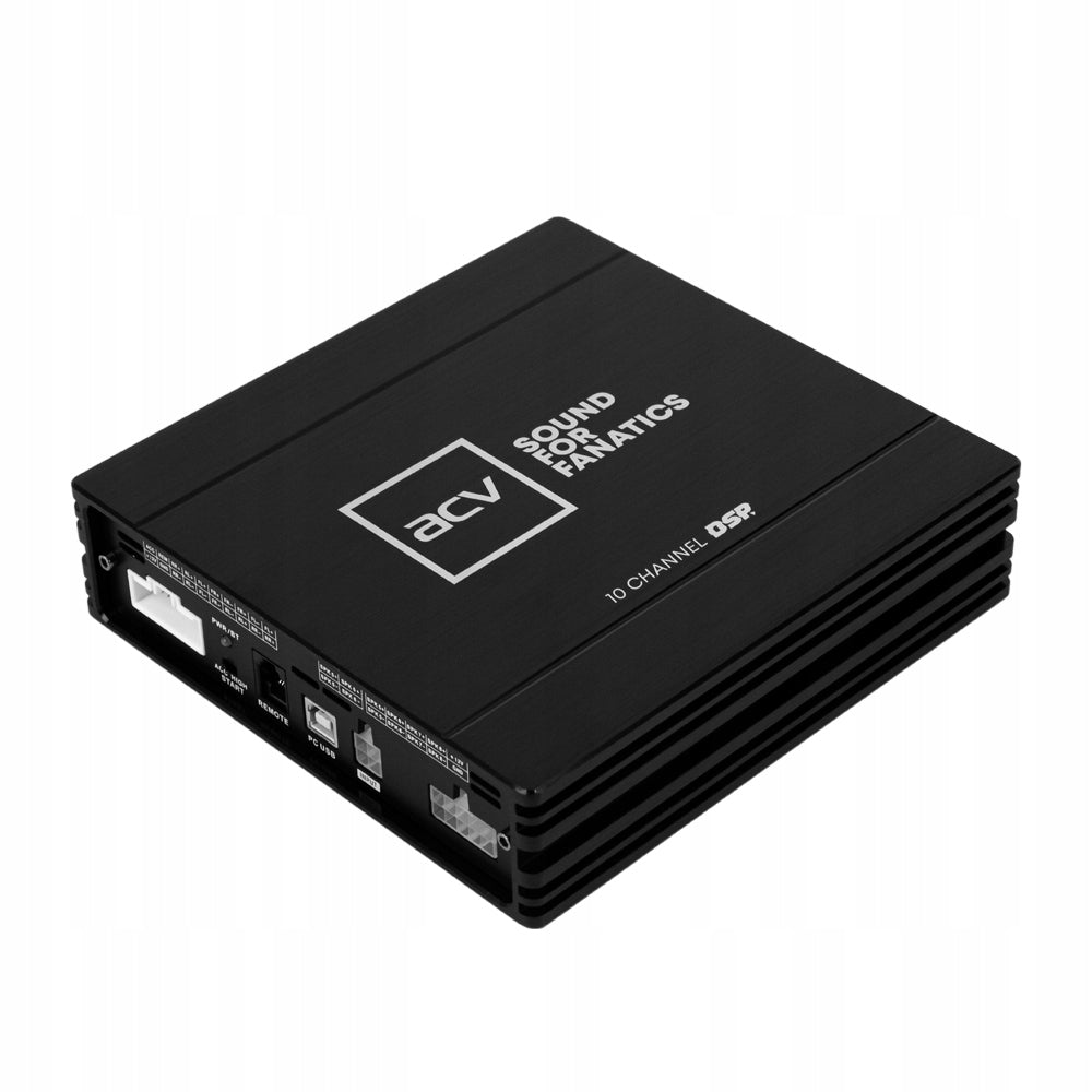 10-channel DSP processor with built-in 400W ACV DSP10HD amplifier Packaging status original