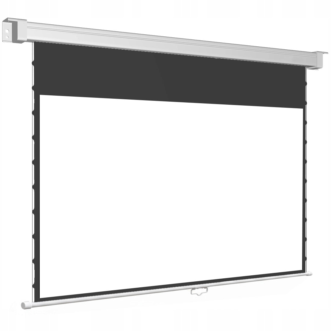 100" 4K Electric Ceiling Screen For 16:9 Projector +Pilot Tensioned POWERFUL Packaging status original