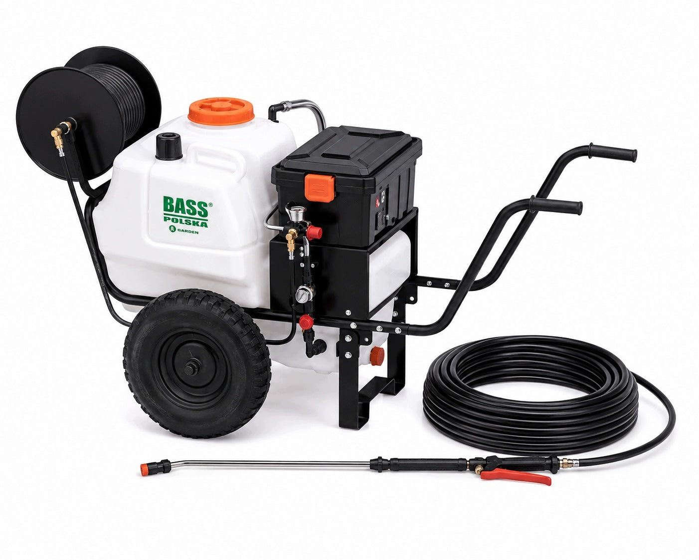 100 L CORDLESS WHEELBARROW SPRAYER – LARGE CAPACITY AND CONVENIENCE OF WORK