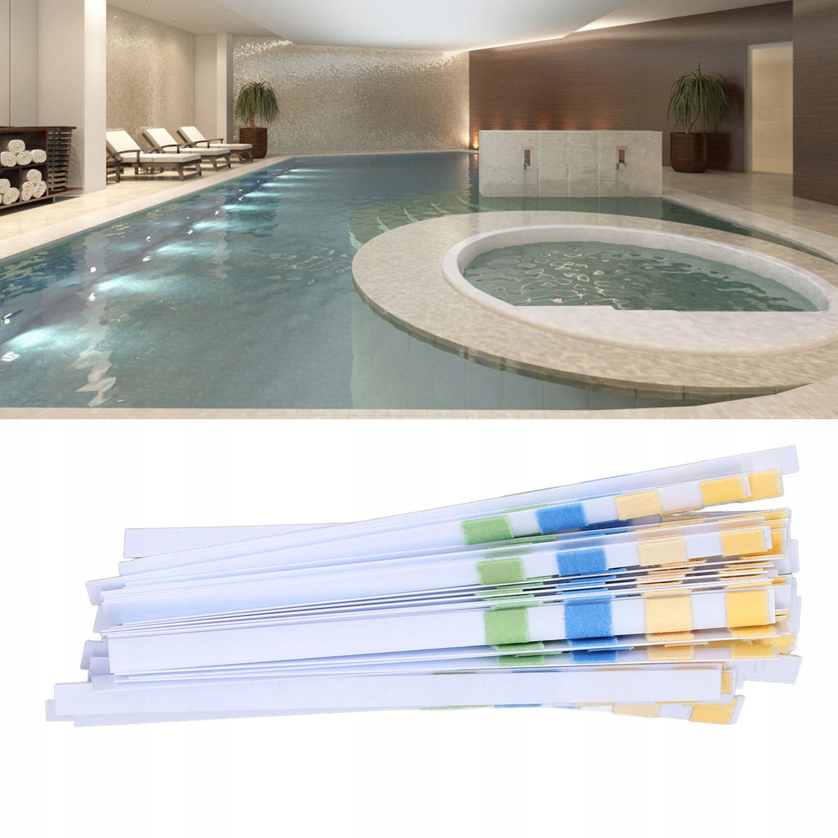 100 PCS STRIPS PAPER MEASUREMENT PH 0-14 Manufacturer code 28052