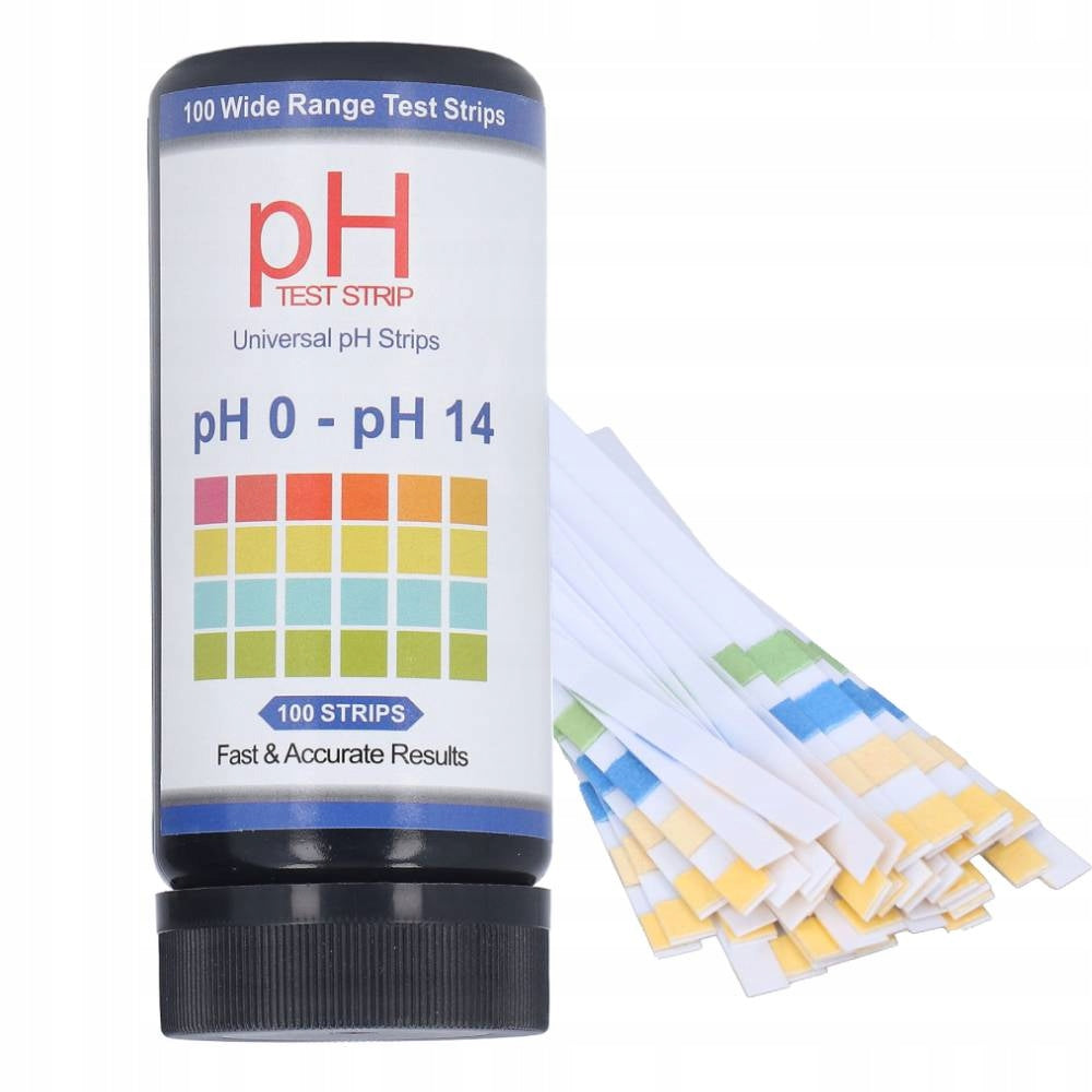 100 PCS STRIPS PAPER MEASUREMENT PH 0-14