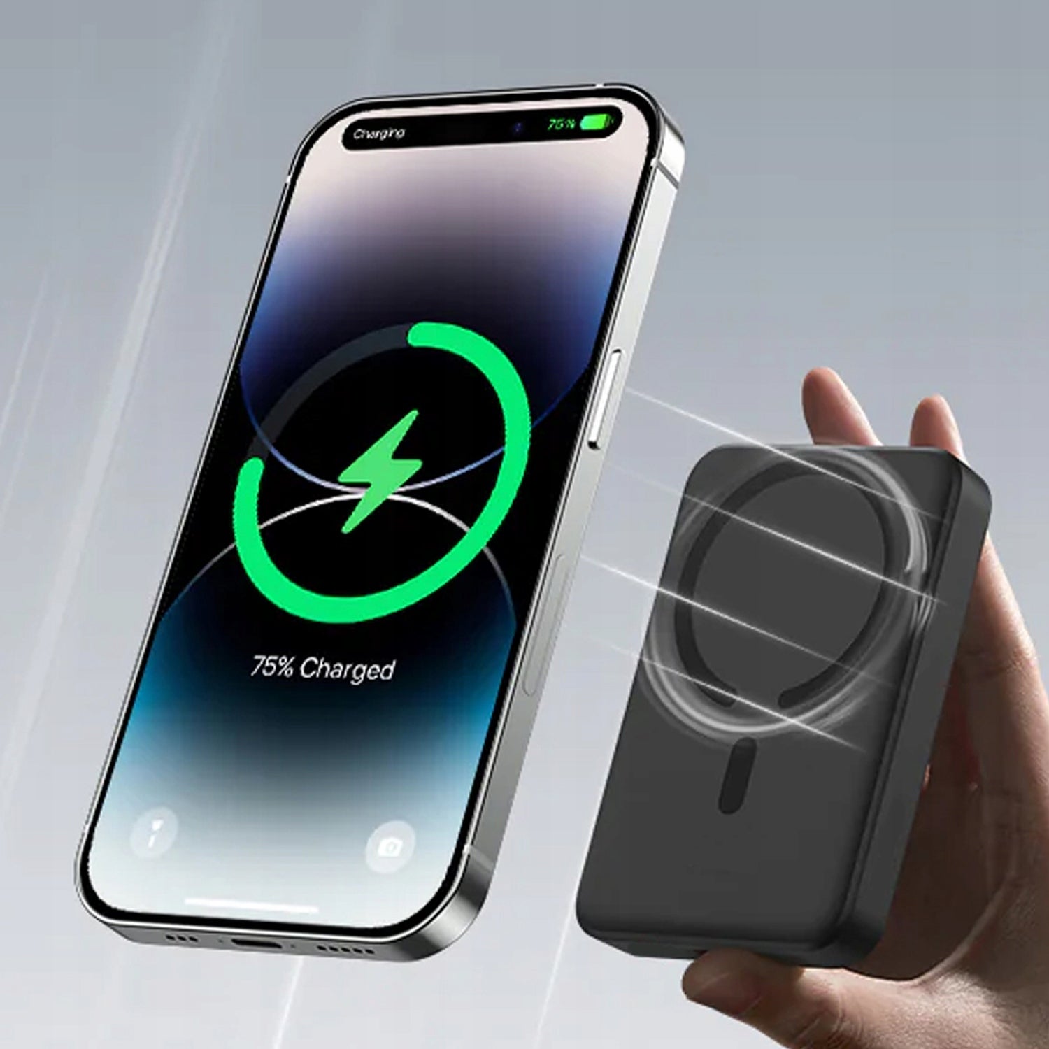 10000MAH WIRELESS MAGNETIC POWERBANK WITH MAGSAFE FAST CHARGING Manufacturer code POWERBANK MAGNETYCZNY789