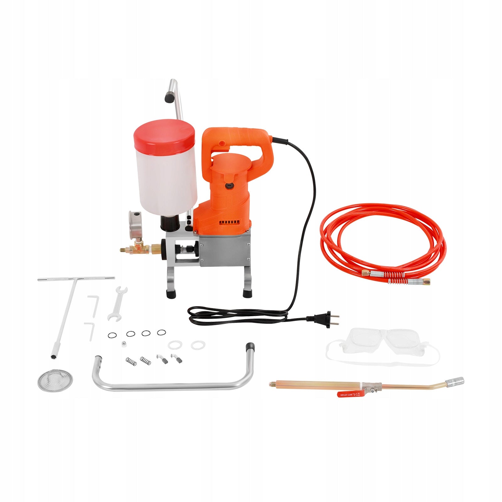 10000psi High Pressure Grouting Machine, 720W Concrete Pump, AC 220V 50HZ Manufacturer code BUYNOVA