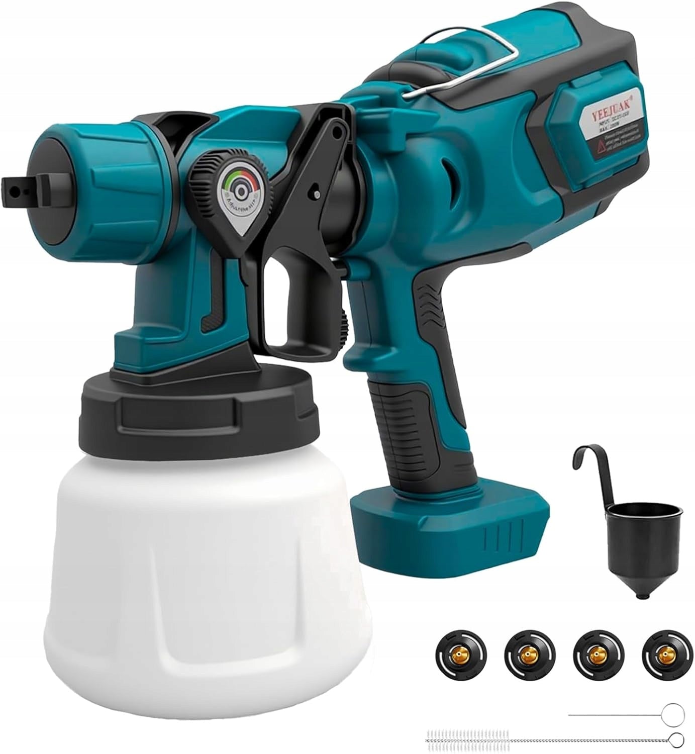 1000ML CORDLESS SPRAY GUN FOR PAINTING
