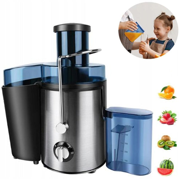 1000W Centrifugal Juicer Machine for Whole Fruits and Vegetables (Sliver)