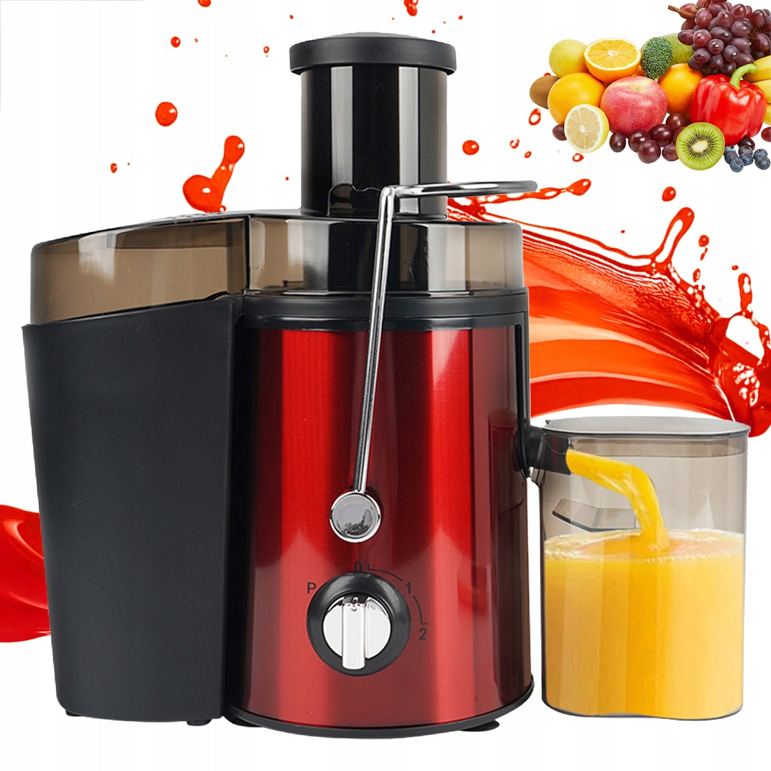 1000W STAINLESS STEEL HOME FRUIT AND VEGETABLE JUICER