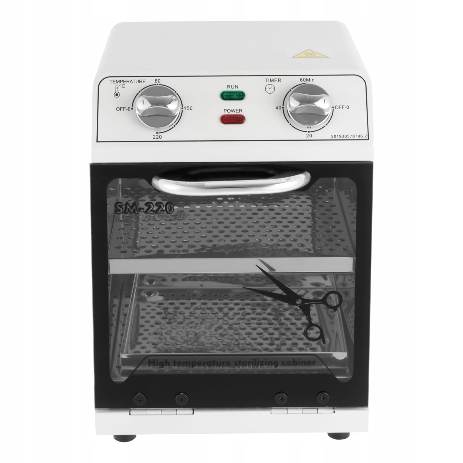 1000W WHITE HIGH-TEMPERATURE STERILIZER 8L