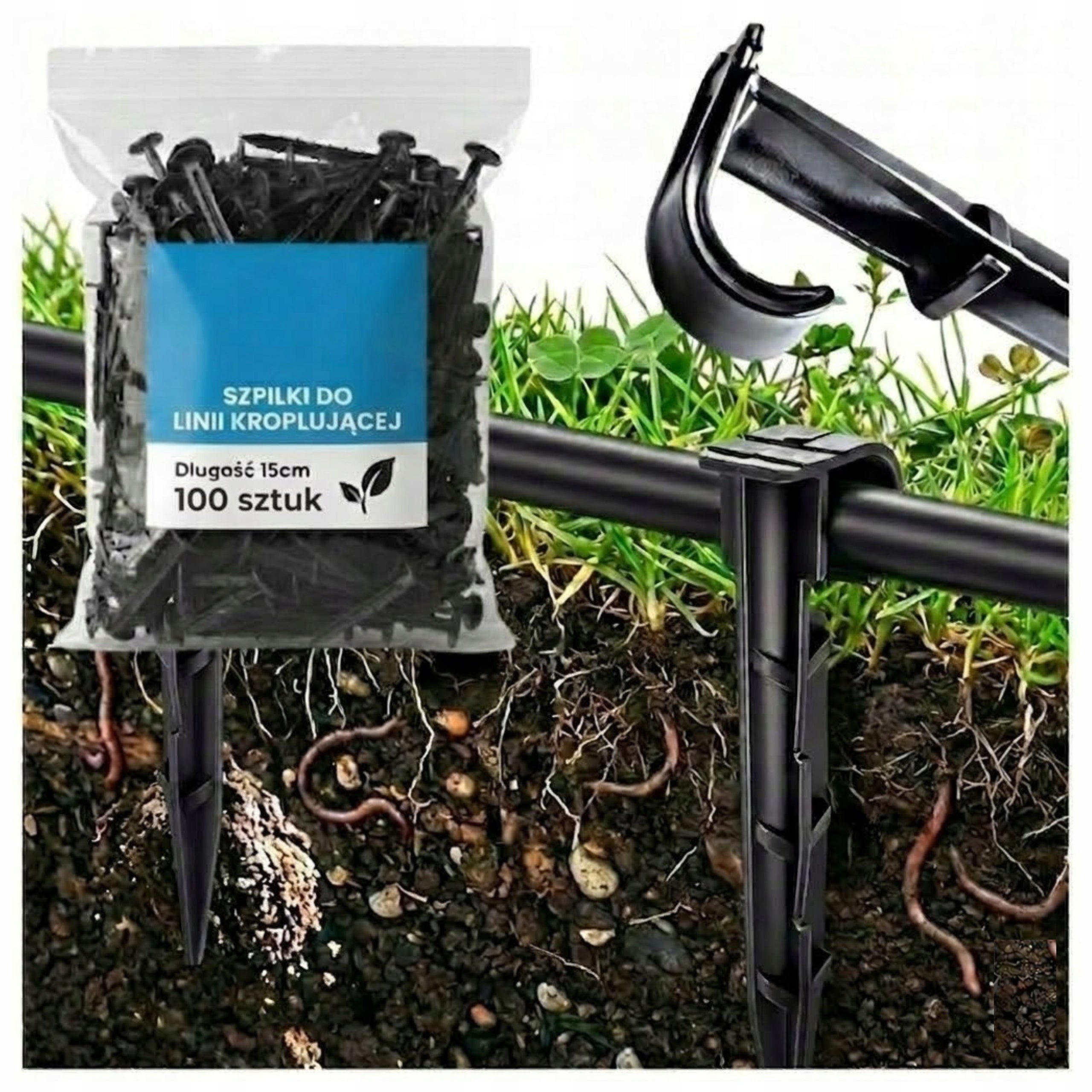 100x DRIP LINE ATTACHMENT PINS DRIP LINE STRONG