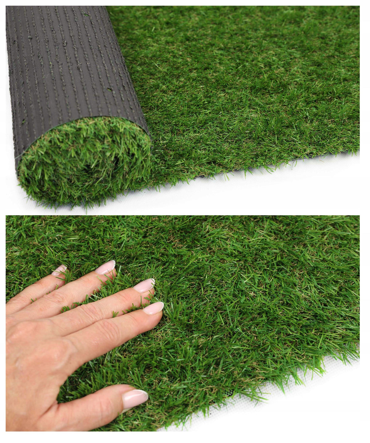 100x200cm SOFT DENSE ARTIFICIAL GRASS 25mm BALCONY TERRACE GARDEN BALCONY GRASSO Brand ELSIMONE CARPET