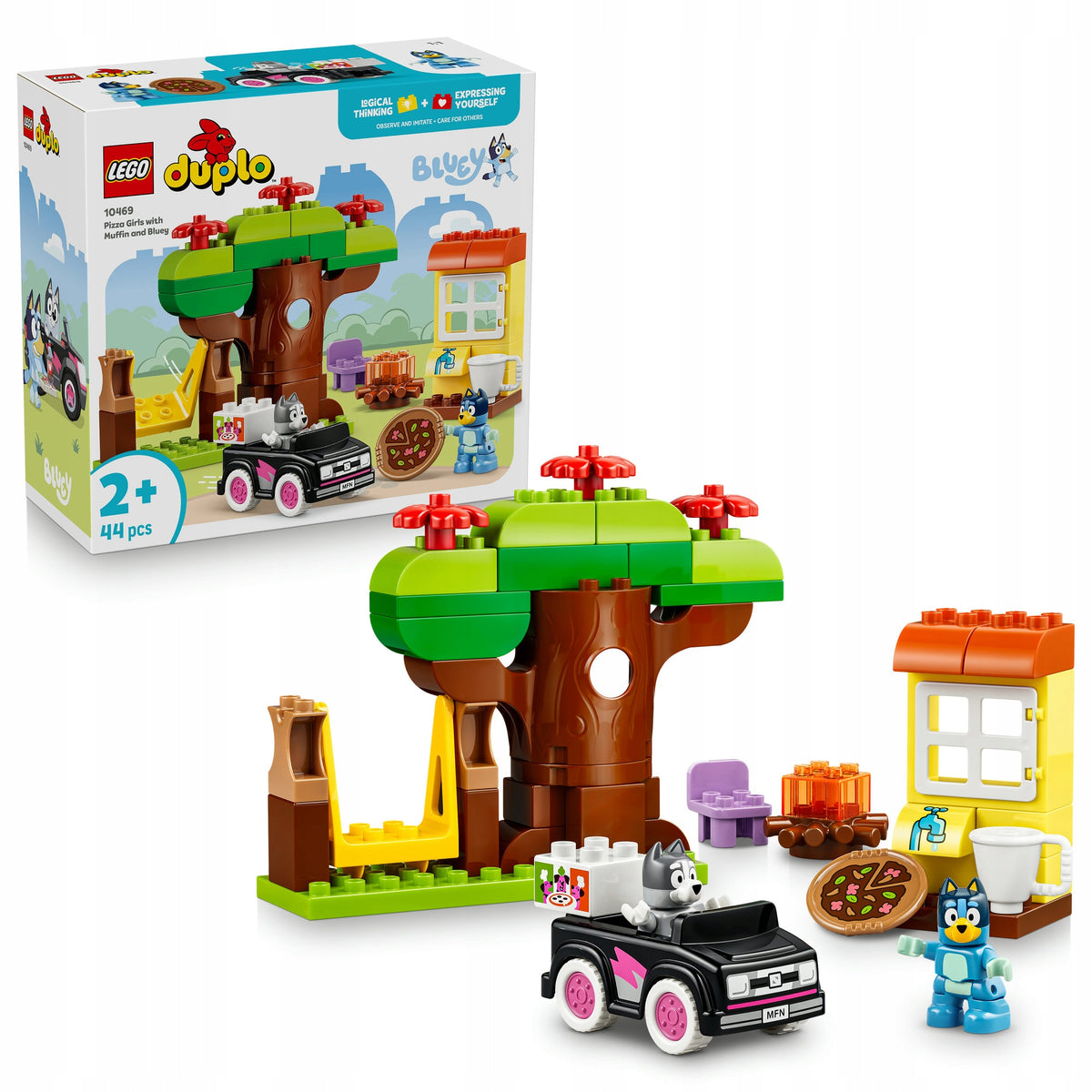 10469 LEGO DUPLO MUFFIN PIZZA AND BLUEY