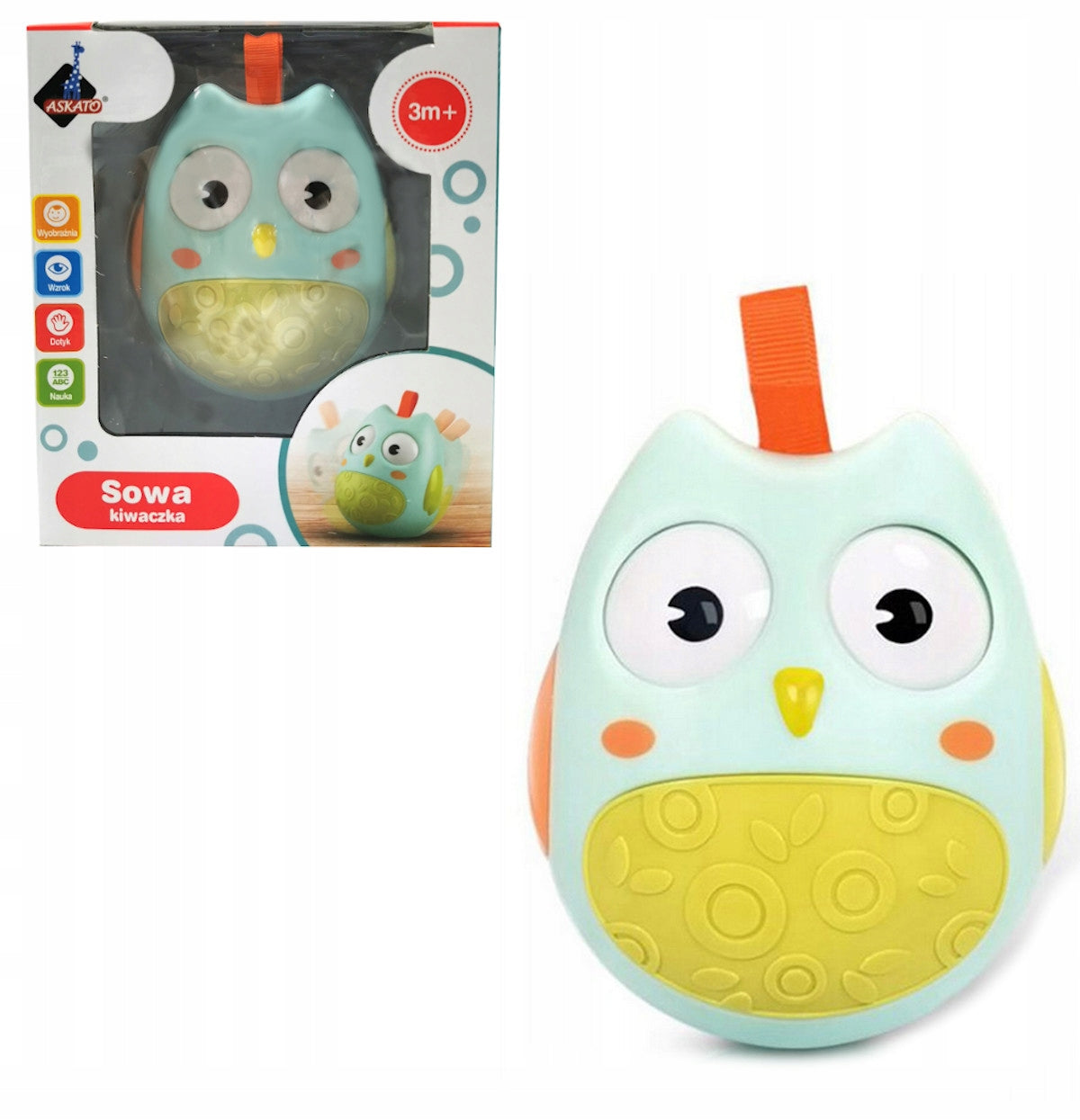 109374 WANKA WSTAŃKA OWL MINT OWL 3M+