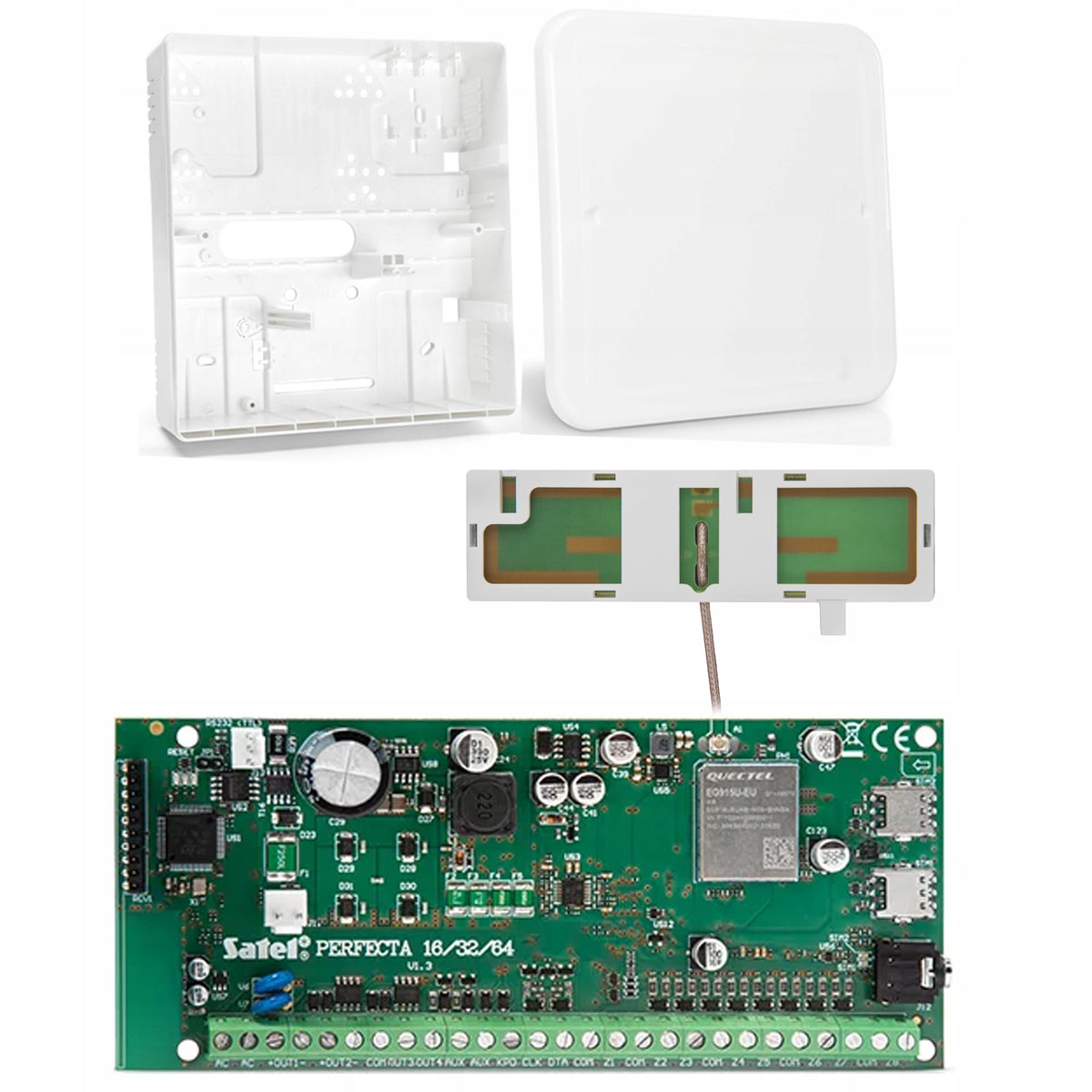 [10B] PERFECTA 64 M 2G/4G LTE + OPU-4 P (SET-A) SATEL Alarm Kit