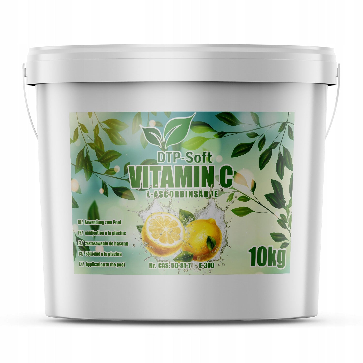 10KG VITAMIN C FOR POOL L-ASCORBIC ACID POOL 10KG BUCKET