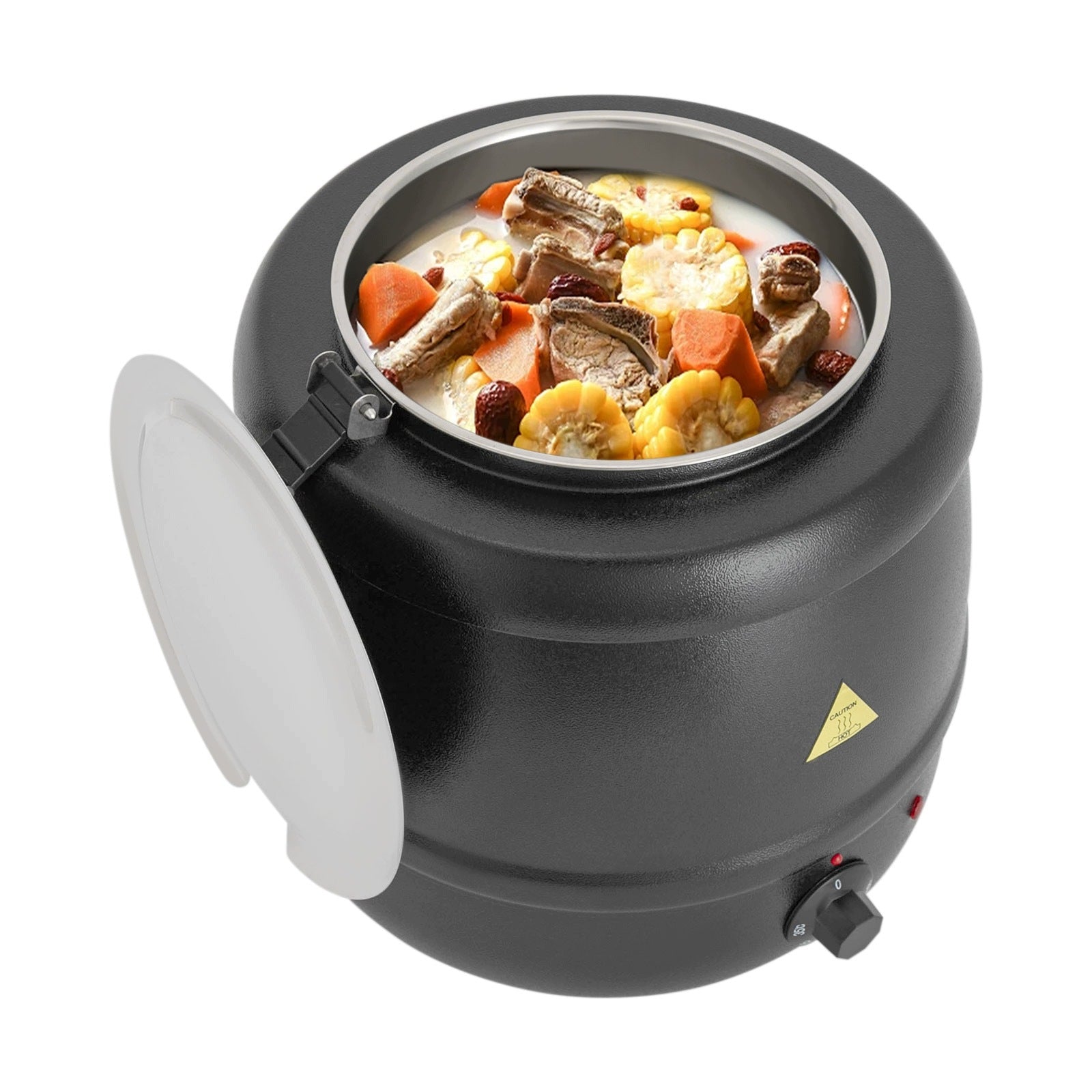 10L COMMERCIAL GRADE SOUP KETTLE SOUP WARMER FOOD WARMER 400W