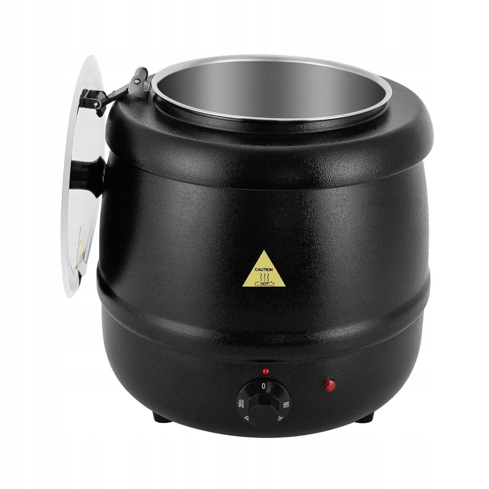 10L ELECTRIC SOUP WARMER 400W CAST IRON TEMP CONTROL 35-80C 220V EU Packaging status original