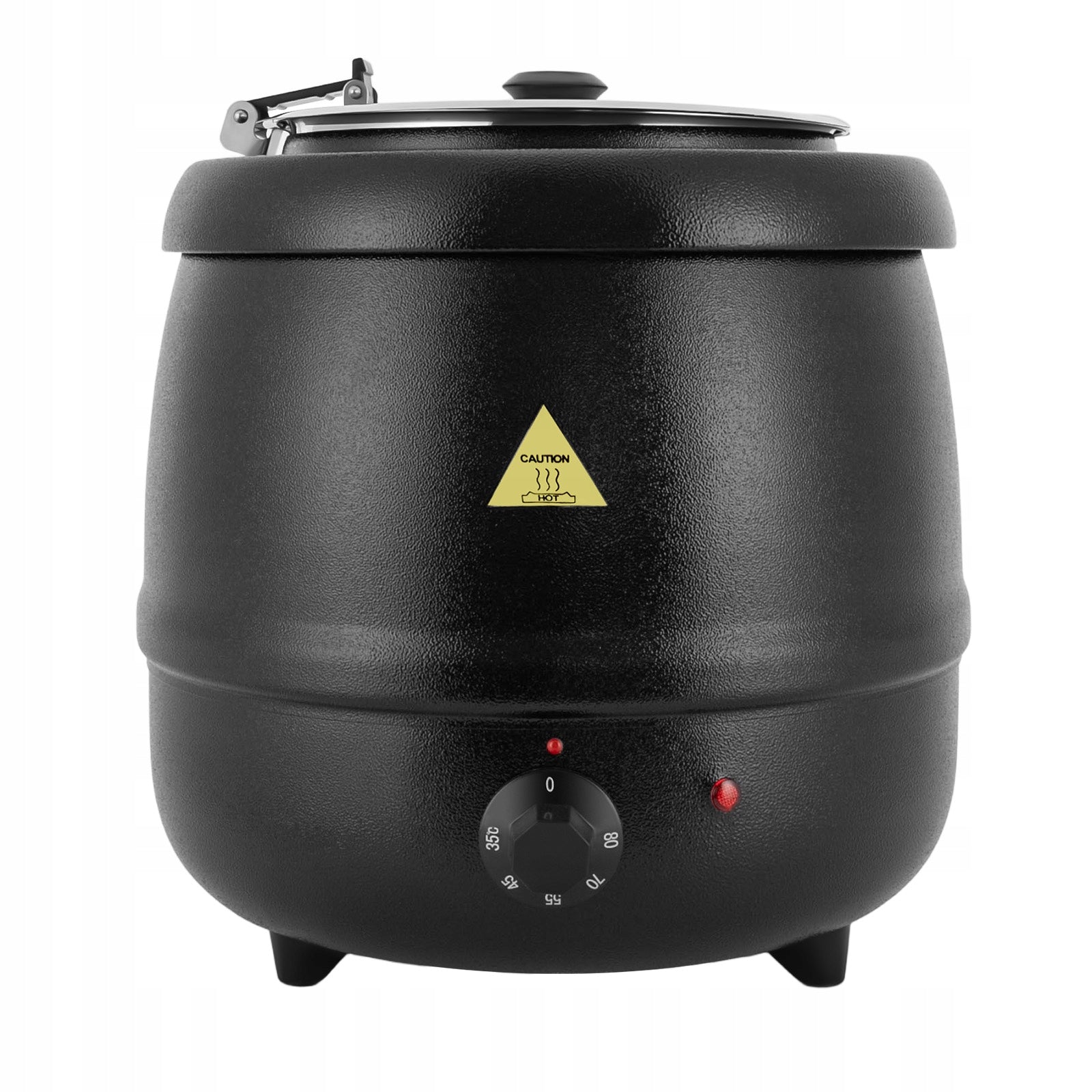10L ELECTRIC SOUP WARMER 400W CAST IRON TEMP CONTROL 35-80C 220V EU