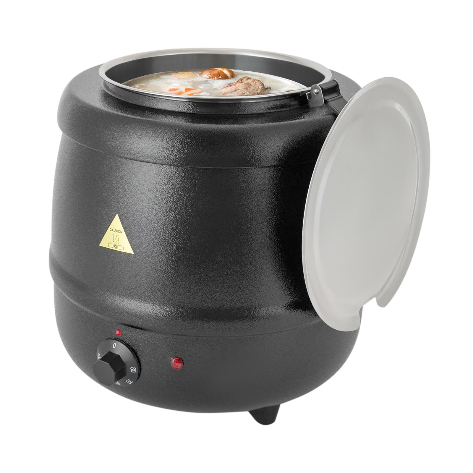 10L Electric Soup Warmer With Lid 35-80°C Adjustable Manufacturer code 743169259338