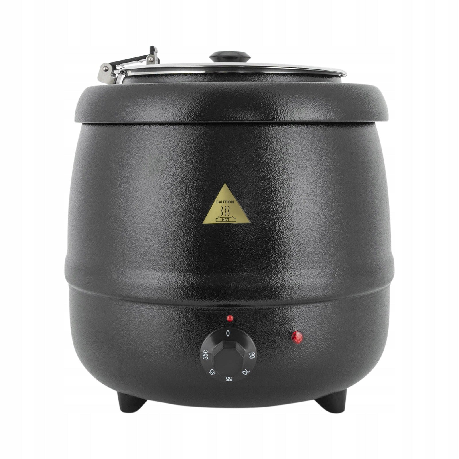 10L Electric Soup Warmer With Lid 35-80°C Adjustable