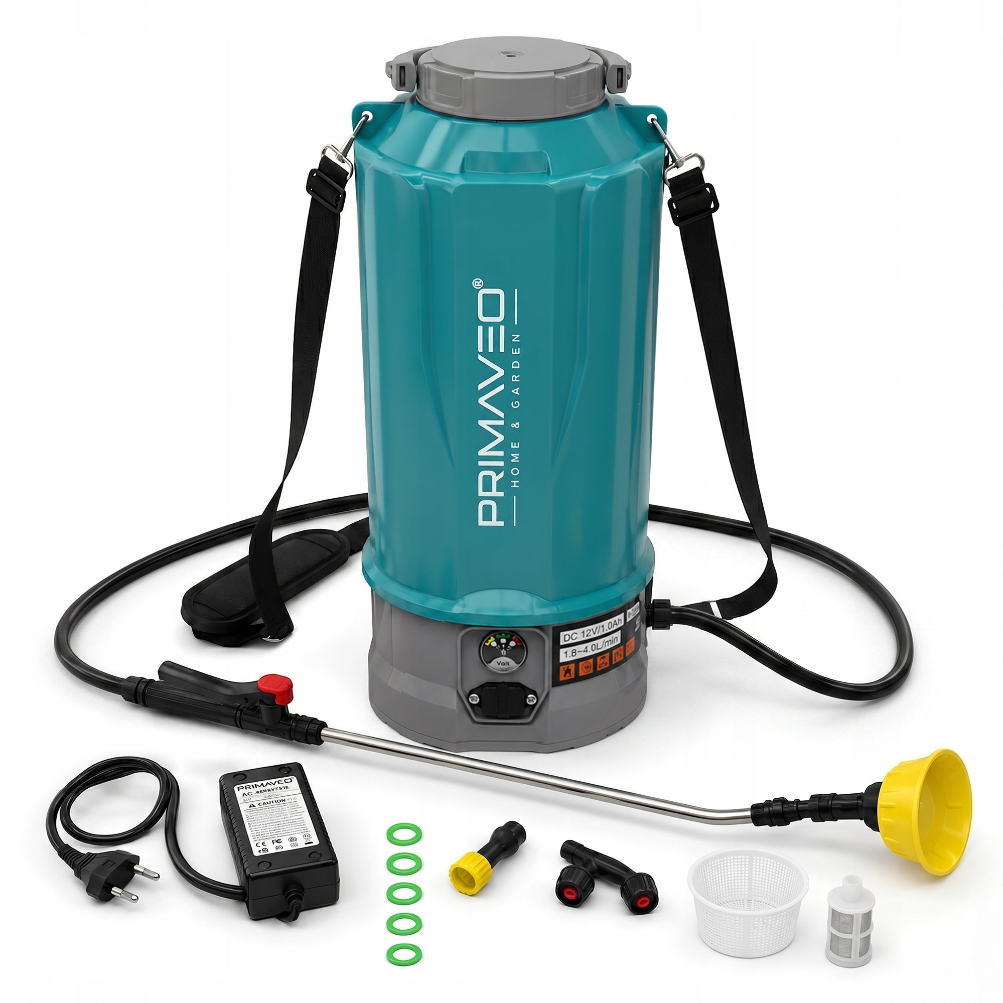 10L GARDEN PRESSURE CORDLESS BACKPACK SPRAYER LIGHTWEIGHT STRONG Packaging status original