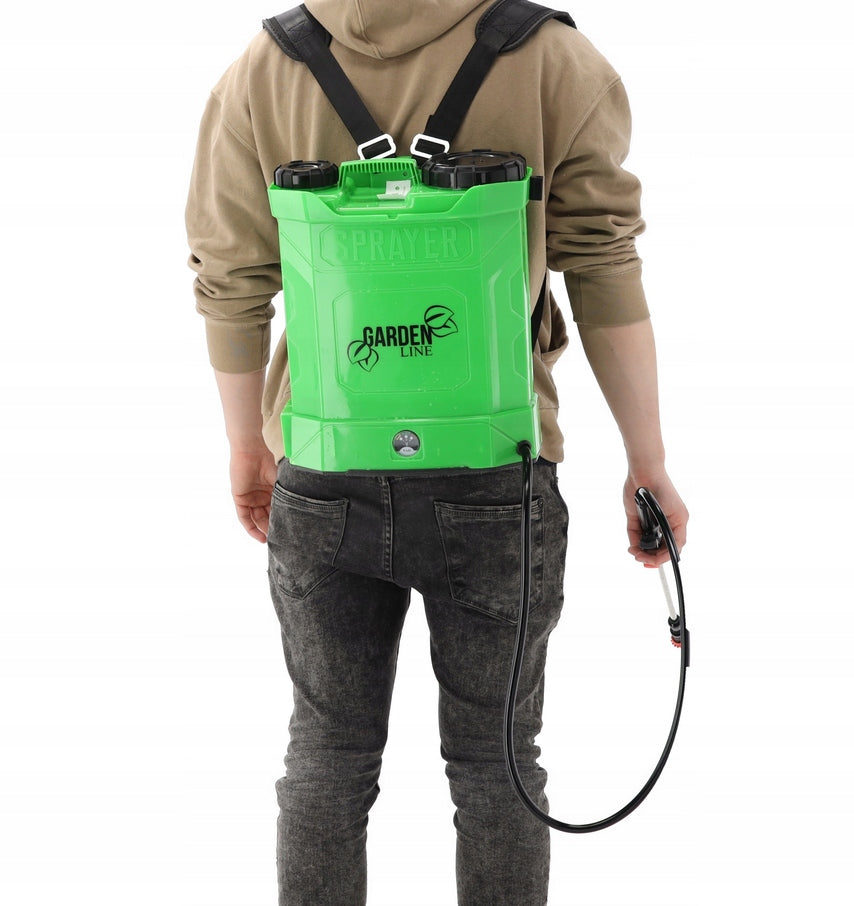 10L Portable GARDEN LINE Cordless Pressure Backpack Sprayer Manufacturer code Plecakowy Opryskiwacz Akumulatorowy 10L