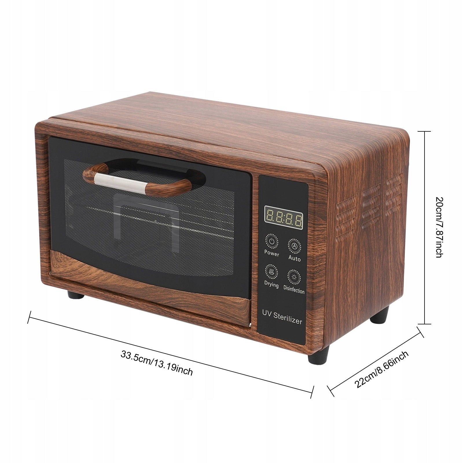 10L capacity UV sterilisation cabinet with 75 degrees hot air drying Packaging status original