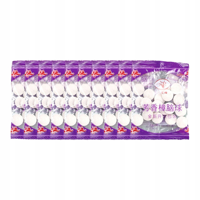 10PCS NAPHTHALIN BALLS ESSENTIAL PEST REPELLENT FOR
