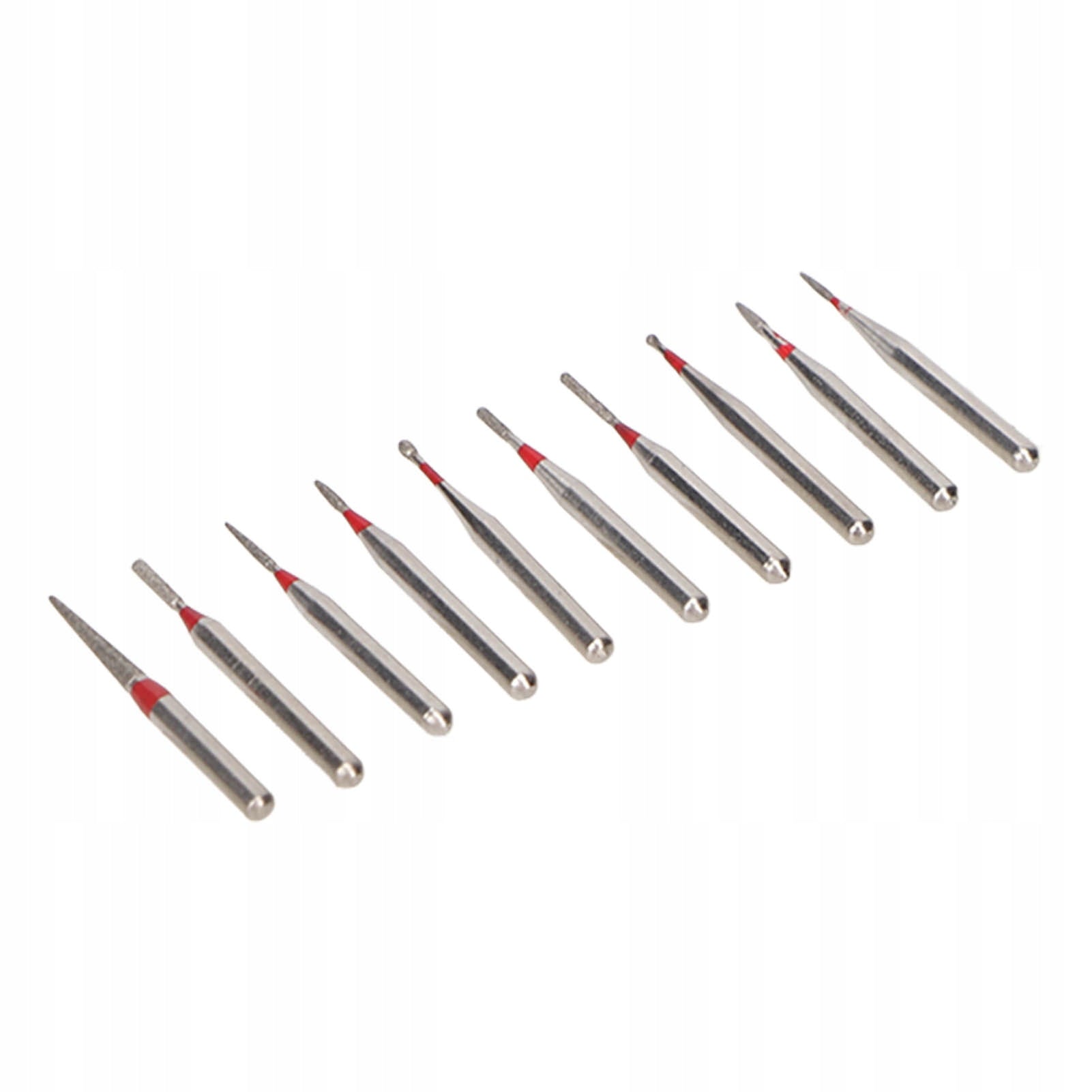 10PCS/SET DENTAL DIAMOND DRILL BITS Batteries included no