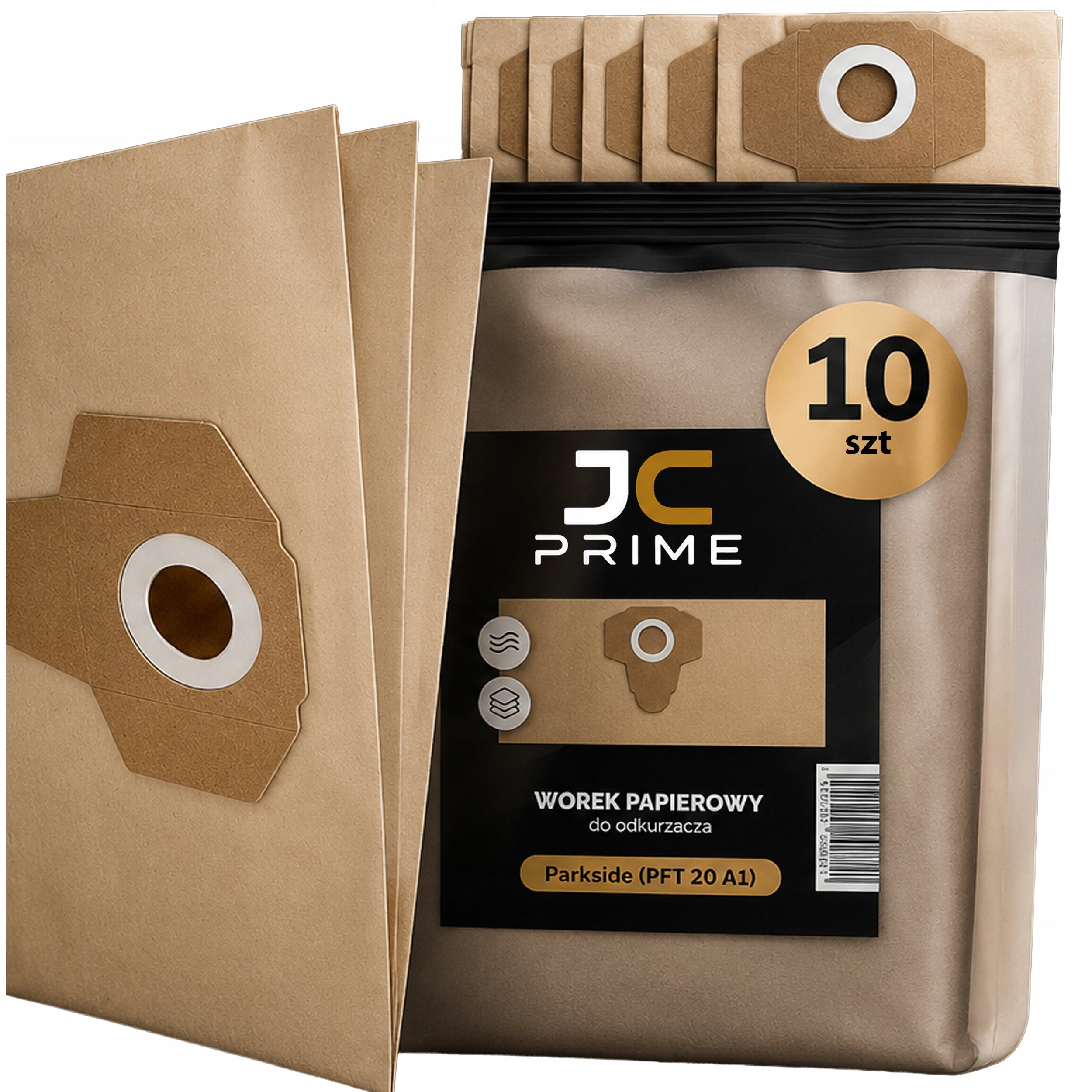 10X Bags for vacuum cleaner Parkside PWD PNTS 1300 1400 PWS PWD20 A1 PWD12 A1