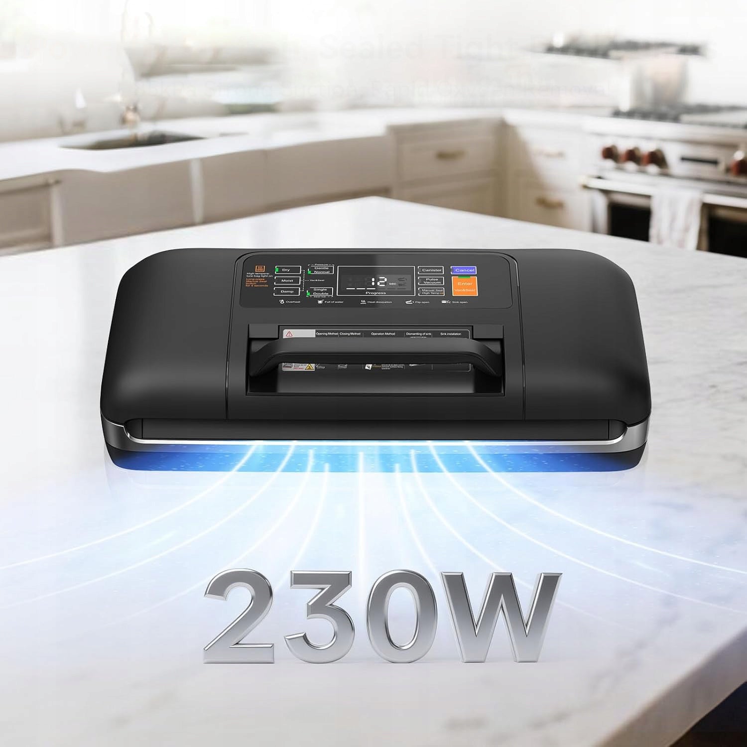 10in1 VACUUM WELDING MACHINE FOOD FOIL PACKAGING MACHINE 85Kpa - 175W Manufacturer code VS003