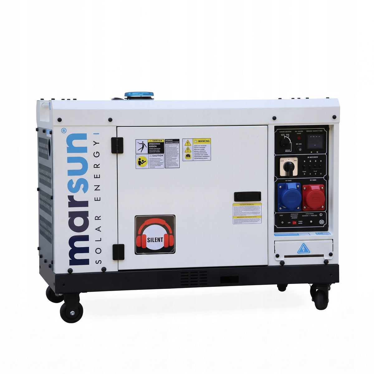 10kW DIESEL AVR GENERATOR SET COMPATIBLE WITH DEYE MARSUN + ATS Packaging status original