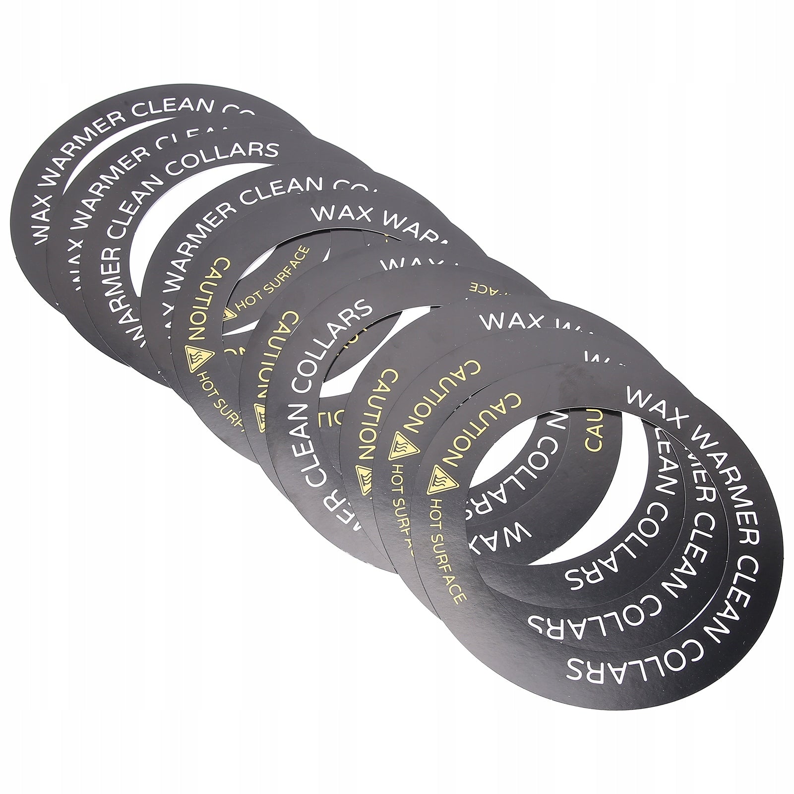 10pcs Round Shape Waxing Machine Protection Paper Rings