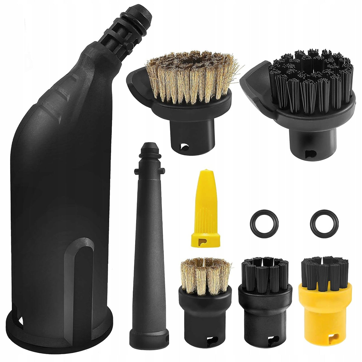 10pcs SET OF ACCESSORIES FOR STEAMER KARCHER SC 1 2 3 4 5 brushes new Manufacturer code 6953133271837