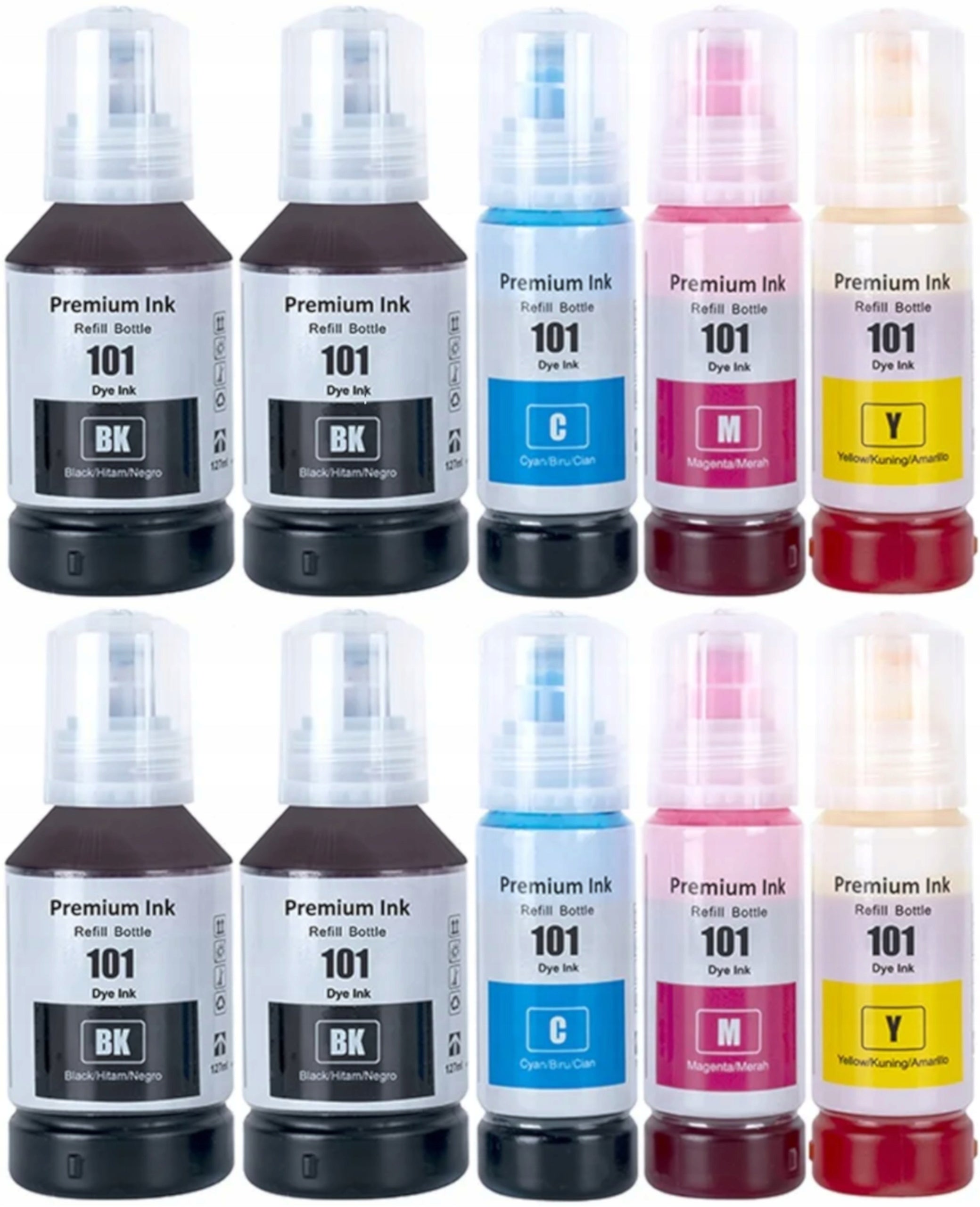 10x INK 101 TO EPSON L4150 L4160 L4260 L4266 L6160 L6190 L6260 L6270 L6290