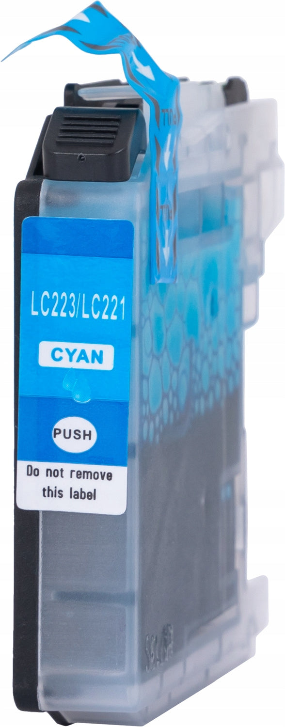10x INK FOR BROTHER LC223 DCP-J4120DW DCP-J562DW Manufacturer code BR- LC223 -V10