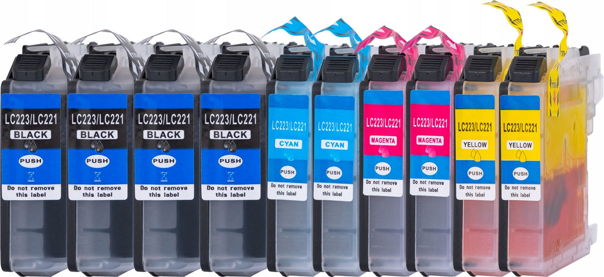10x INK FOR BROTHER LC223 DCP-J4120DW DCP-J562DW