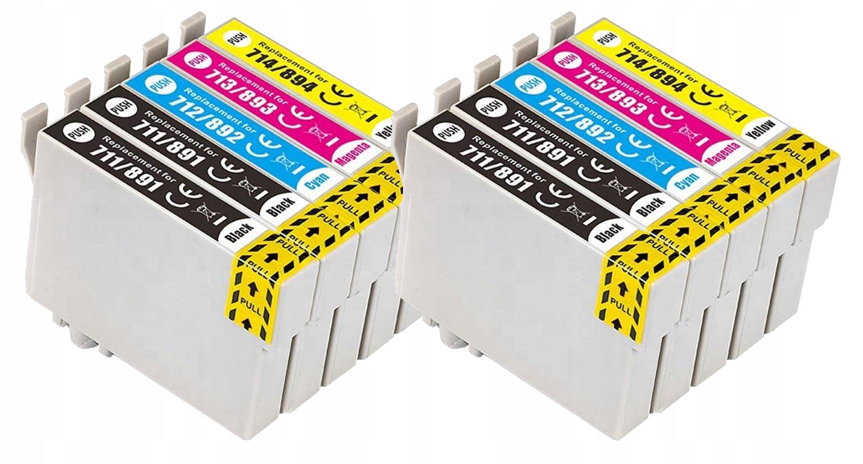 10x INKS FOR T0711 T0891 S21 D92 SX100 SX115 SX210