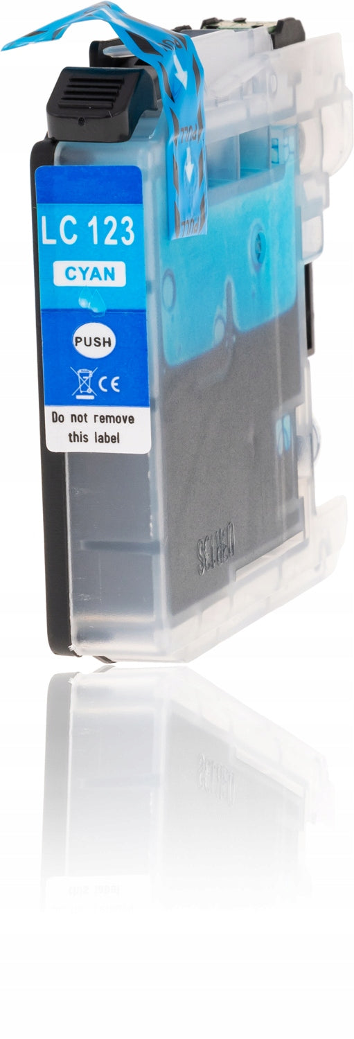 10x Ink for Brother LC123 DCP-J132W DCP-J152W CHIP Manufacturer 4INK