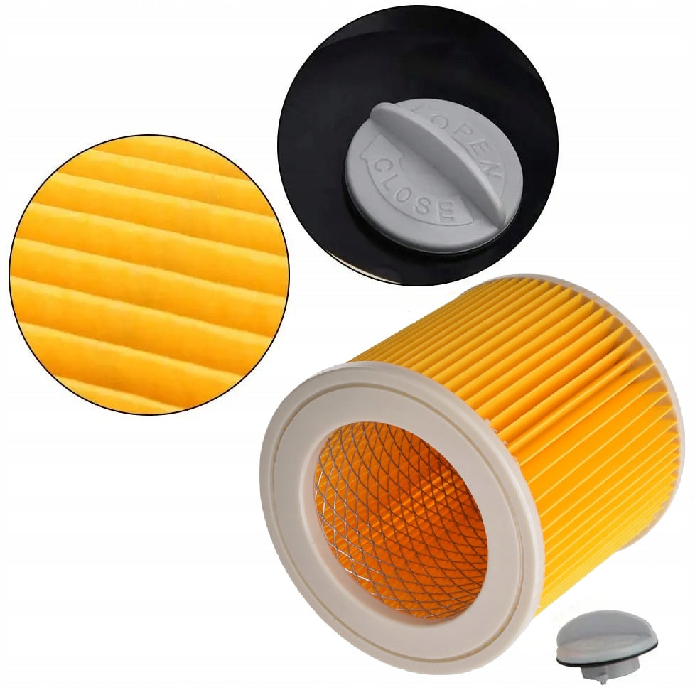 10x KARCHER NT 22/1 Ap Te L VACUUM CLEANER BAGS + REINFORCED FILTER Manufacturer code 8596419222772