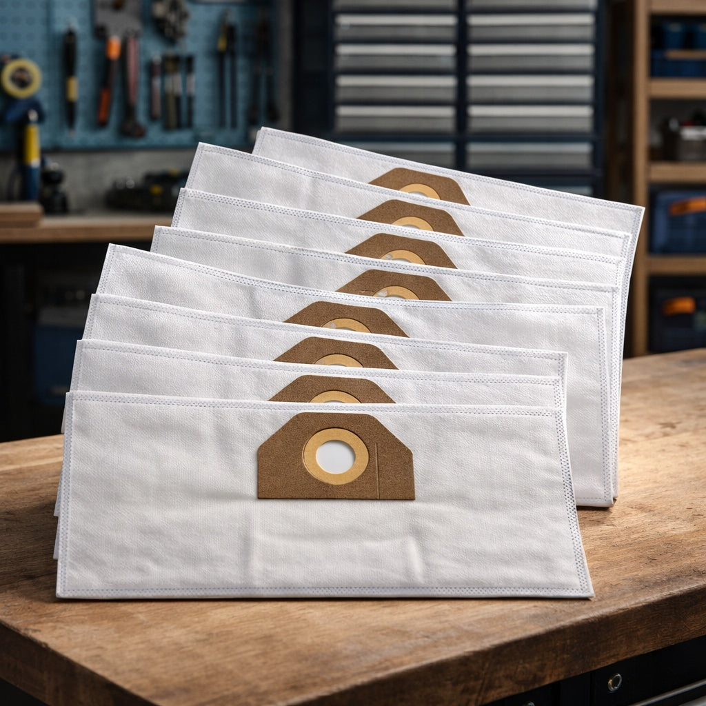 10x VACUUM CLEANER BAGS REPLACEMENT SYNTHETIC KARCHER WD3 MV3 REPLACEMENT Manufacturer code WORKI DO ODKURZACZA WYMIENNE 10szt KANZA