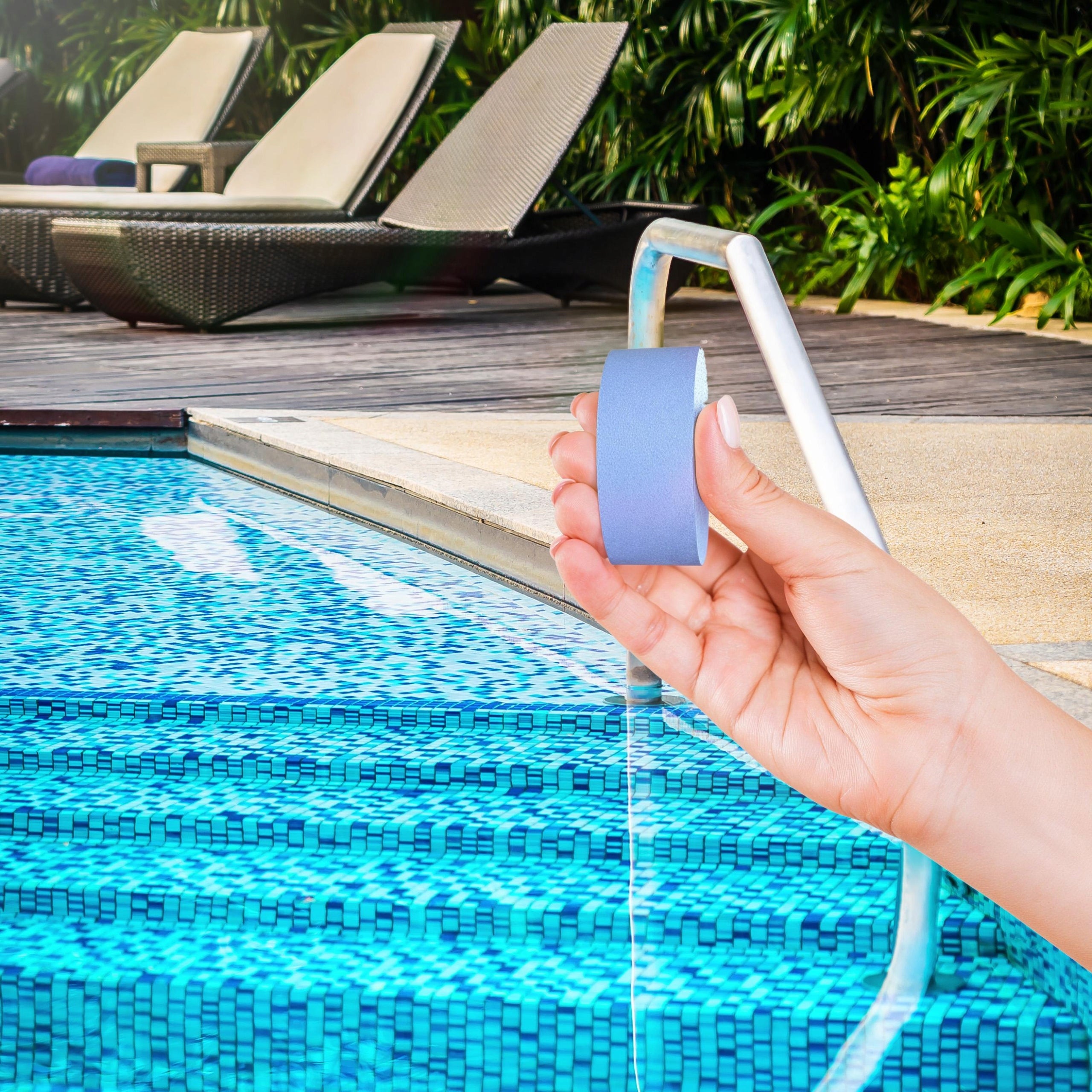 11in1 multifunctional swimming pool tablets 3kg 200g chlorine for swimming pool blue Kind chlorine