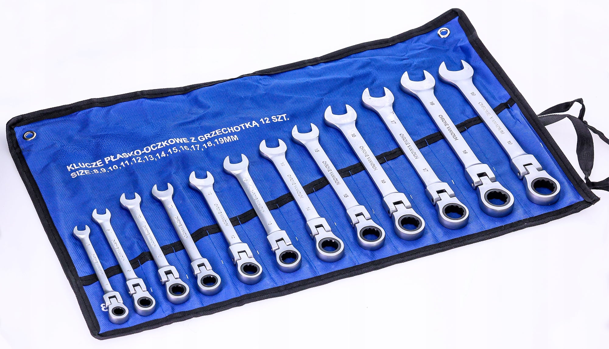 12 17 19 RATCHETING FLAT EYE WRENCHES BROKEN FLAT EYE WRENCHES Packaging status original
